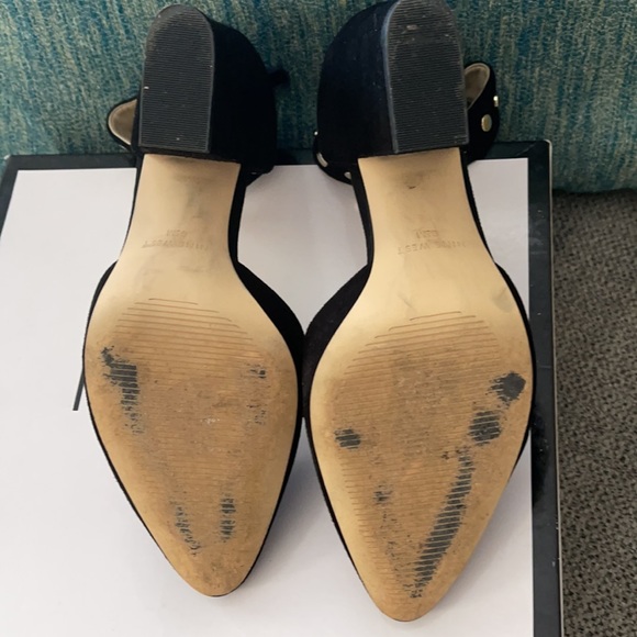 Nine West Sharmain Black Heels 6.5M - Picture 5 of 6